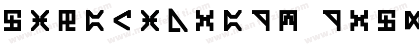 LingxiaoGBT Bold字体转换